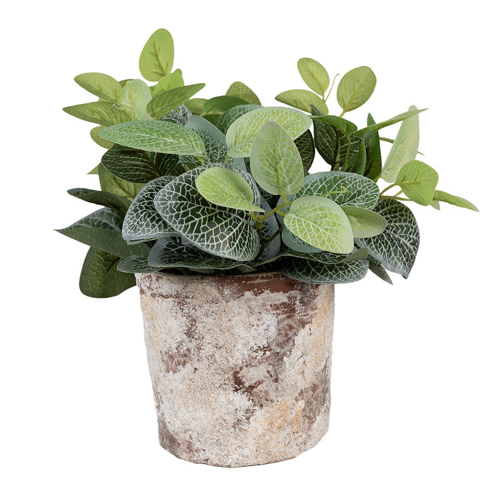 Bloempot Ø 18x15 cm Beige Terracotta