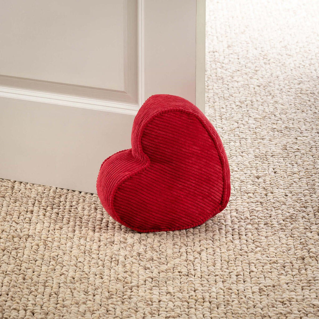 Textino Love - Deurstopper 26x24x10 cm - Hart - True Red - Rood