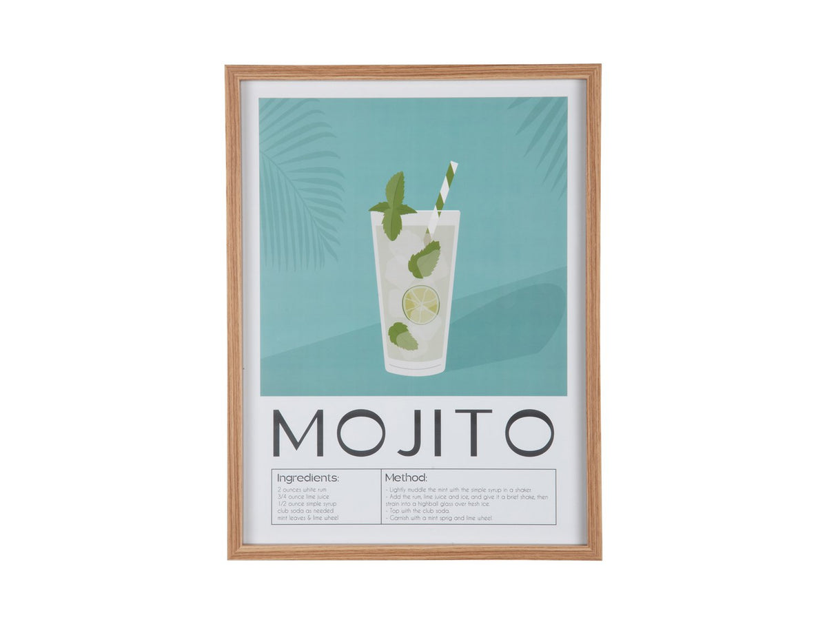 Muurkunst Mojito