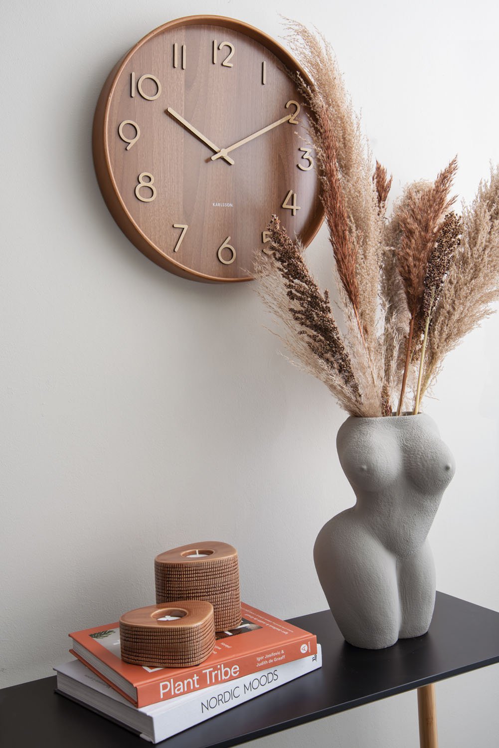 Wandklok Puur Medium