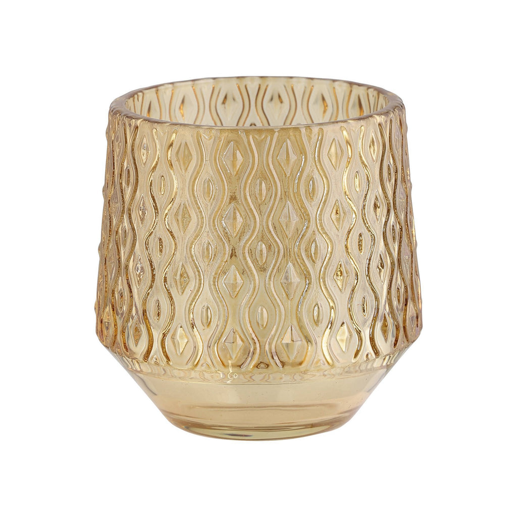 Windlicht Bezamby Geel 14x14cm