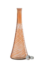 J-Line karaf - glas - oranje