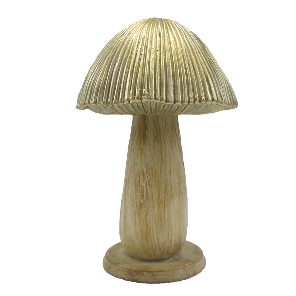 Decoratie paddenstoel Ø 9x14 cm