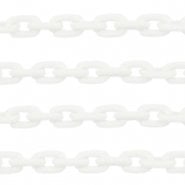 Brillenkoord acrylic chain verguld