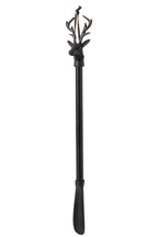 J-Line Schoenlepel hert - aluminium - zwart