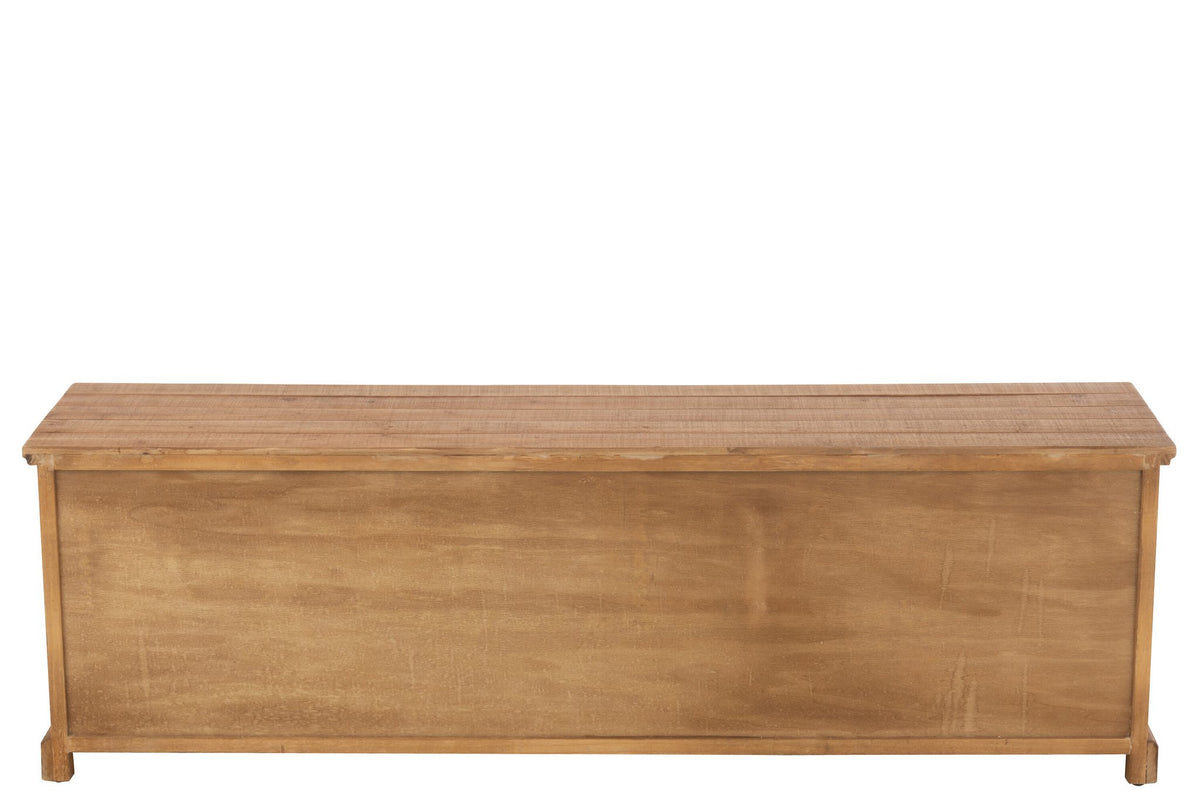 J-Line tv-kast Mia - dennenhout - naturel
