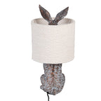 Tafellamp Konijn Ø 20x43 cm Bruin Beige Kunststof