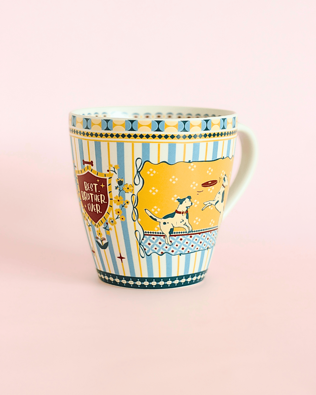 Mok | Keramische hond bedrukt dagelijks gebruik | 300 ml