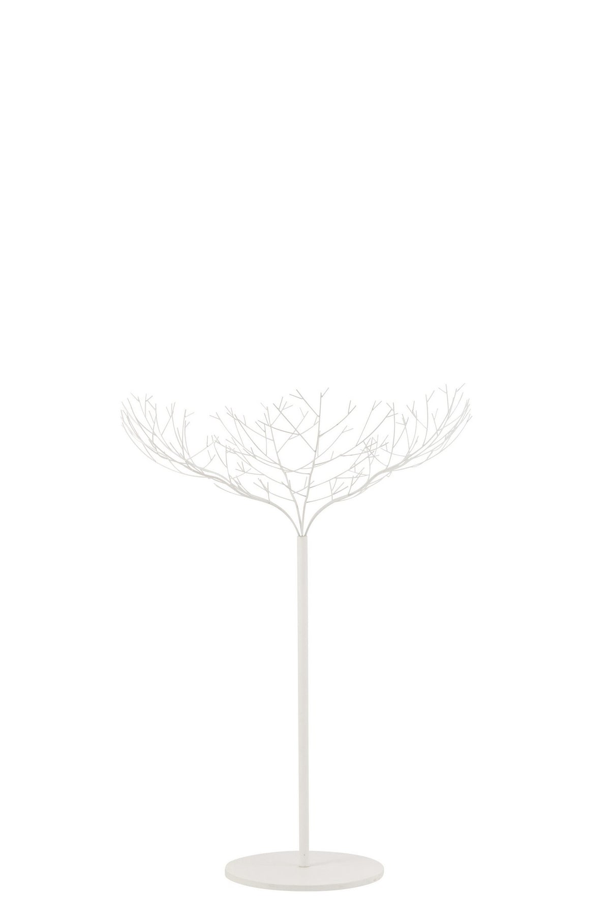 J-Line decoratie Boom - metaal - wit - medium