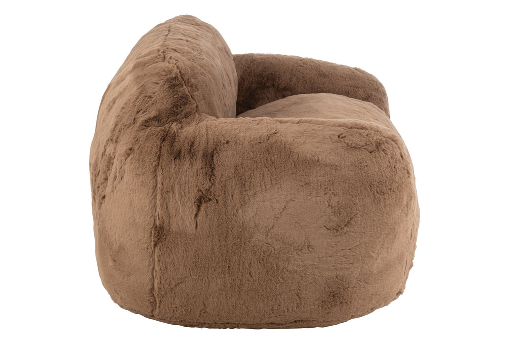 J-Line Bank Cutie Polyester Taupe Groot