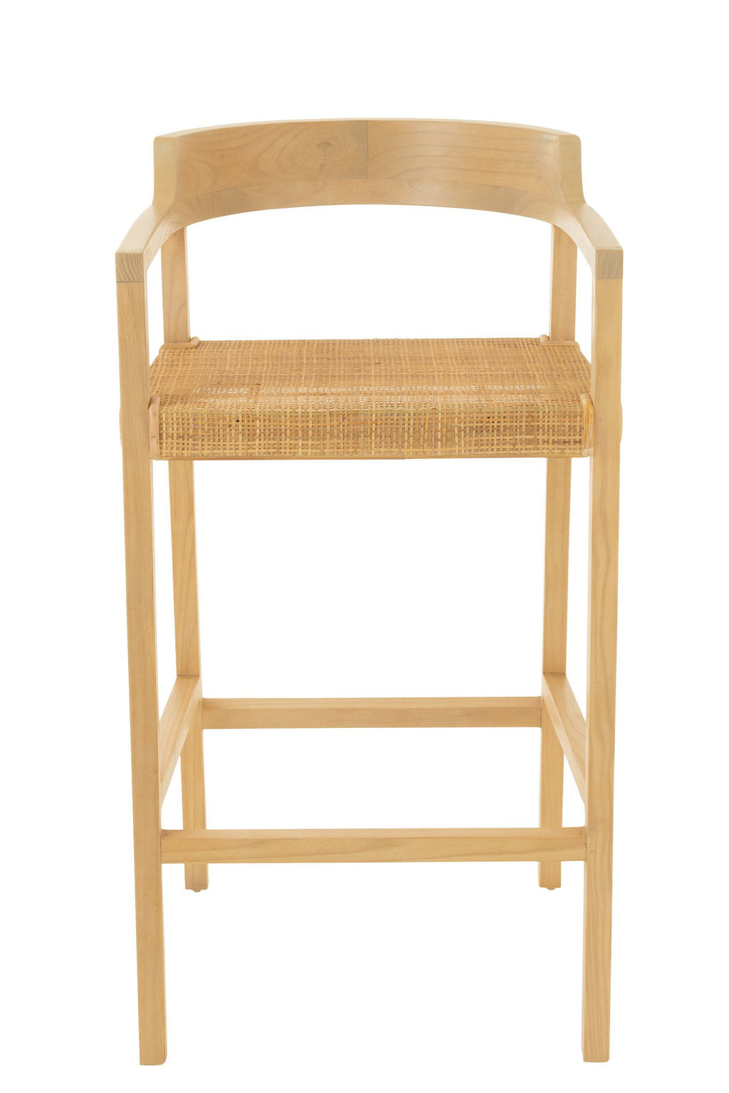 J-Line barstoel Emma - hout - naturel