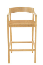 J-Line barstoel Emma - hout - naturel