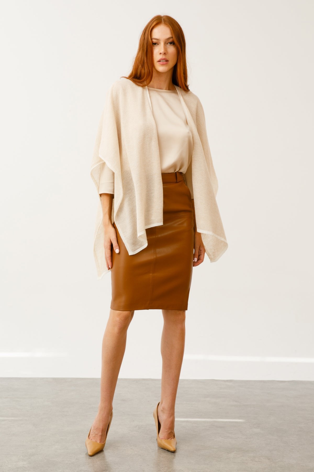 Lydia stal ecru-beige