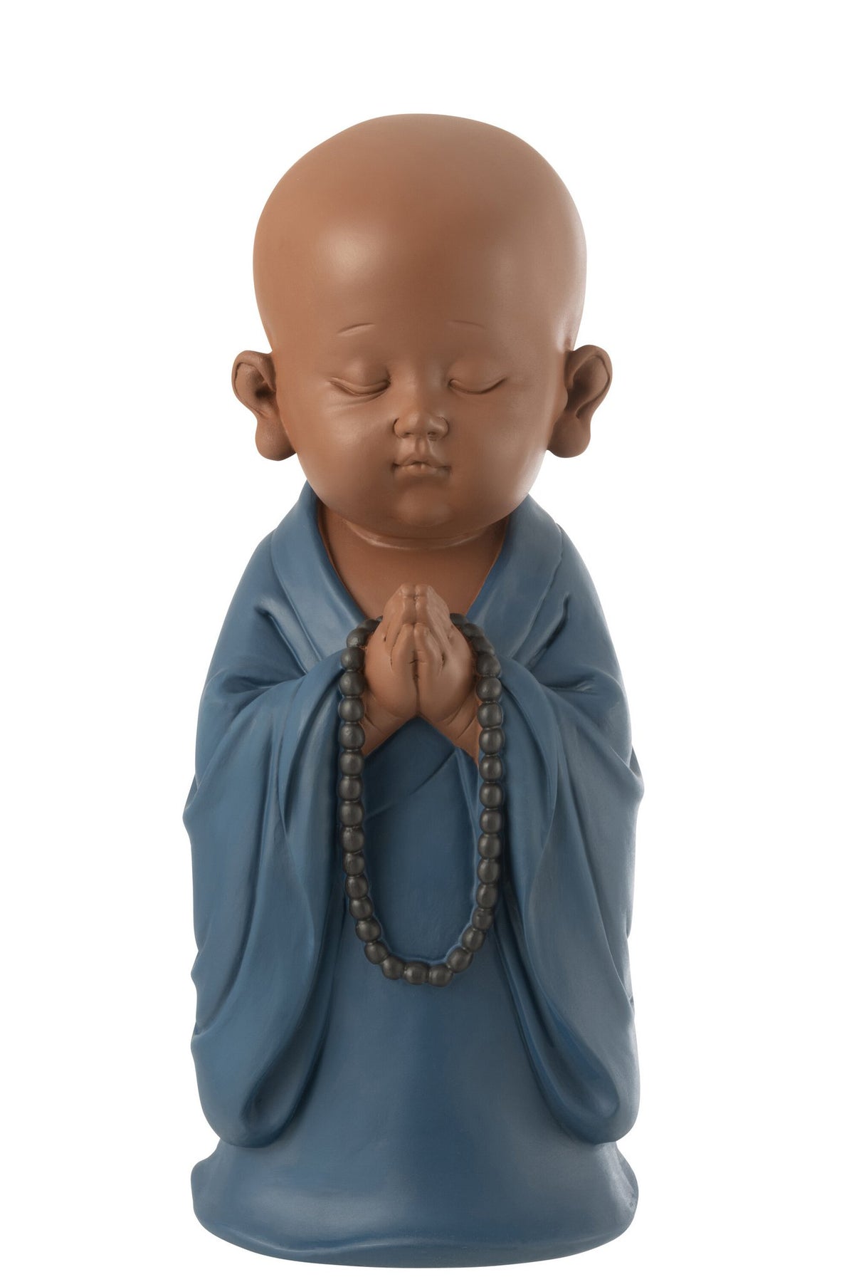 J-Line Monnik Bidden Resin Blauw