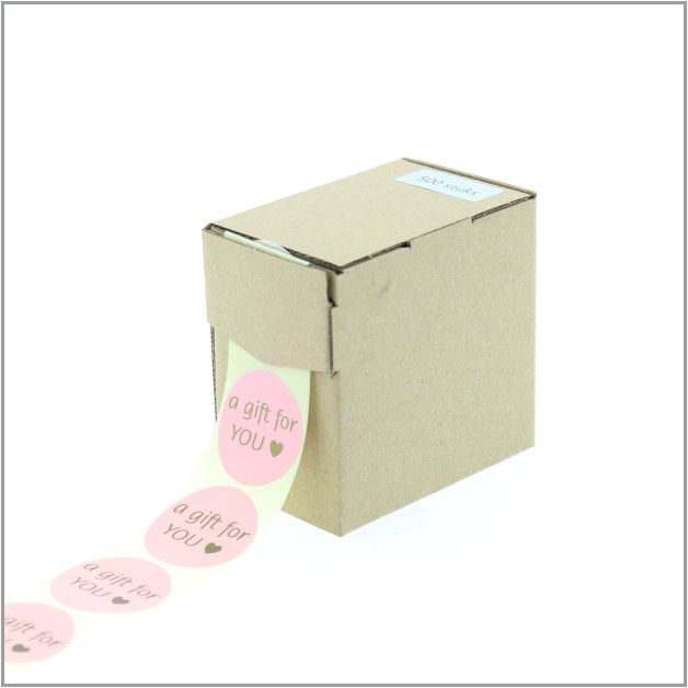 A gift for you - wensetiket - rol van 500 stuks