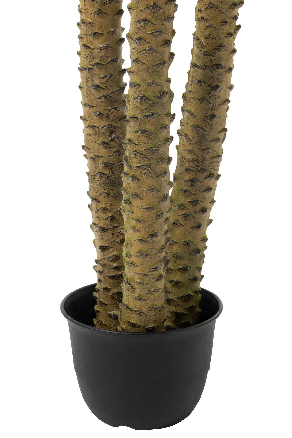 J-Line Palmboom 3Delig Real Touch In Pot Plastiek Groen