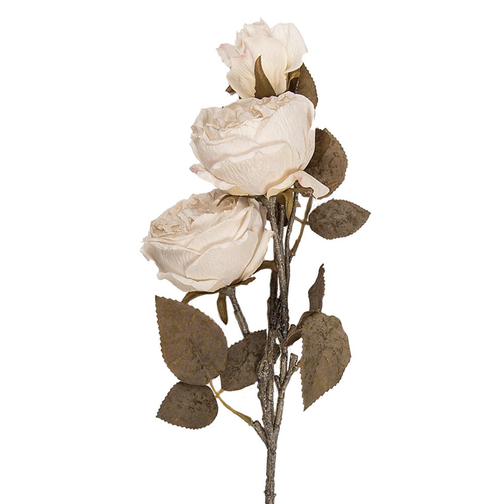 Kunstbloem 70 cm Wit Kunststof