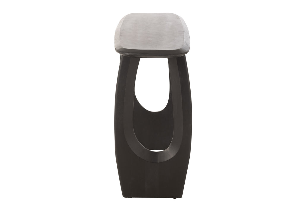 J-Line console Mark - hout - zwart