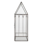 Decoratie KweekKastje 15x15x45 cm transparant metaal