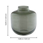 Vaas Siranana Groen 15x16 cm