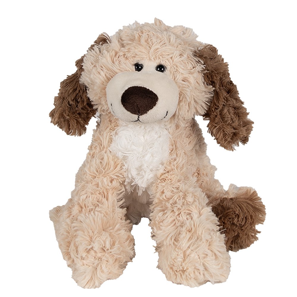 Knuffel Hond 21 cm Bruin Pluche