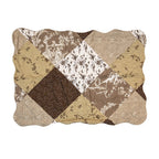 Bedsprei 180x250 cm Bruin Polyester Sprei