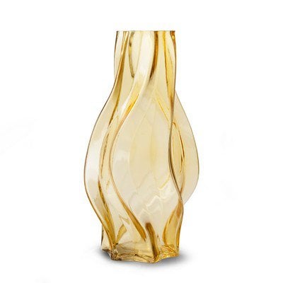 Vaas 'shelby' geel h32 d16,5 cm
