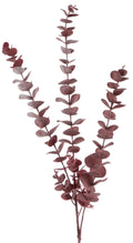 Kunsttak Eucalyptus 82cm bordeaux