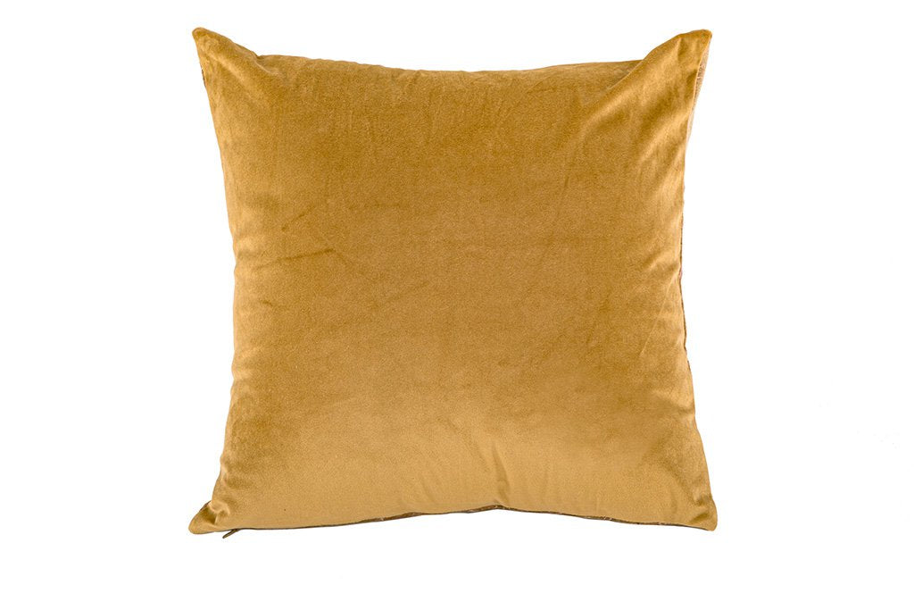 Kussen (gevuld) Anna 44X44CM, taupe