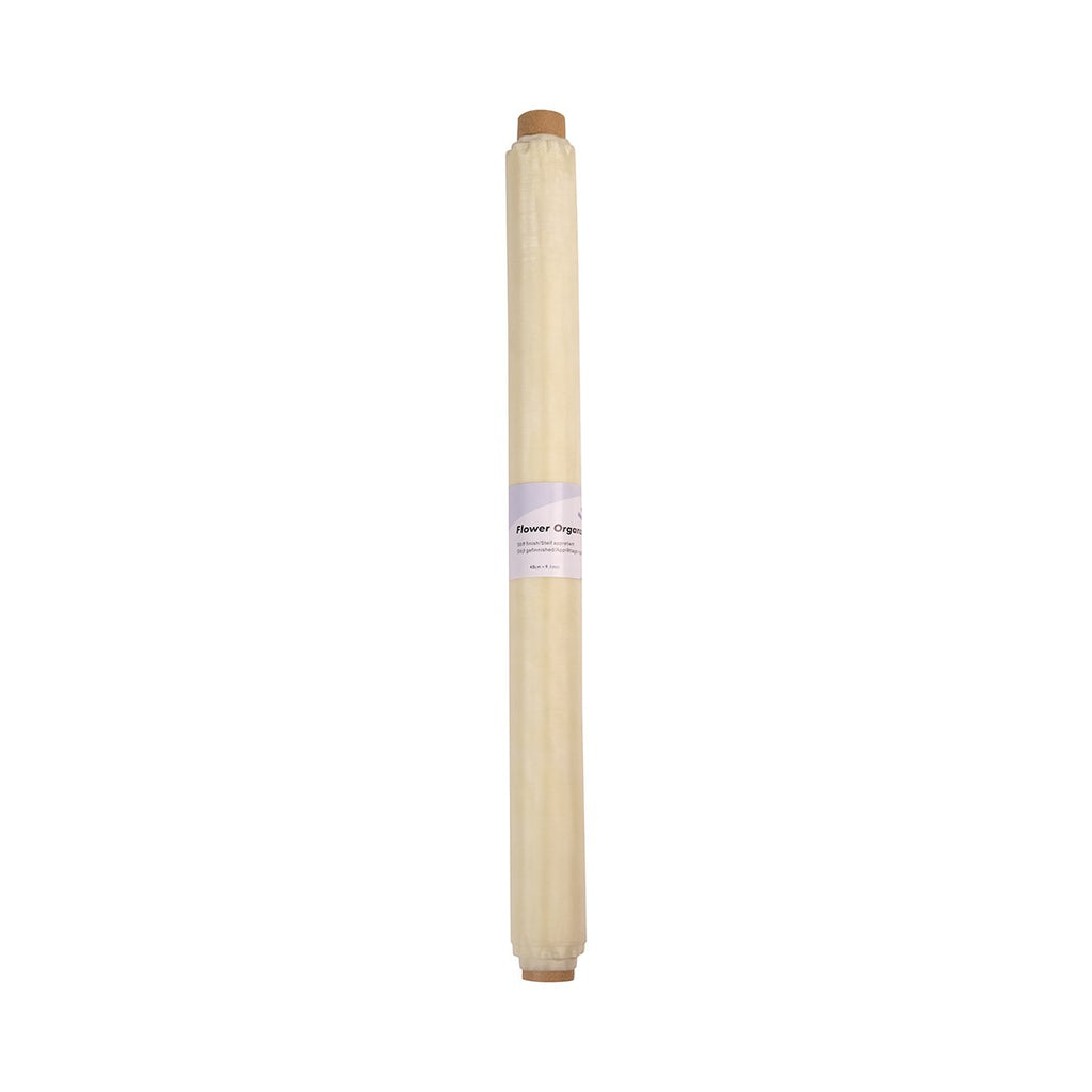 Organza Tafelband 2416 crème 48cmx9,1mtr