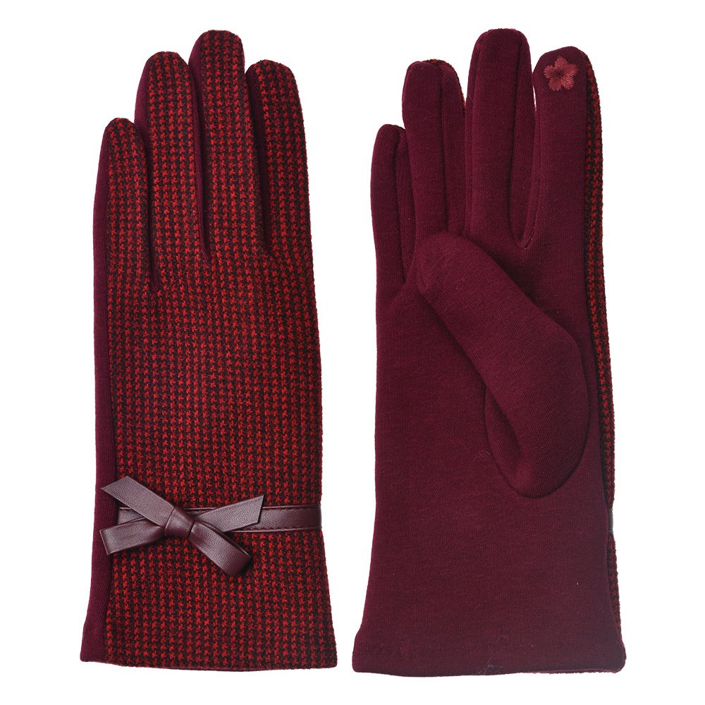 Handschoenen 8x24 cm rood