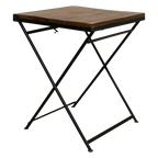 Factory bistrotafel inklapbaar - 60x60x76 cm