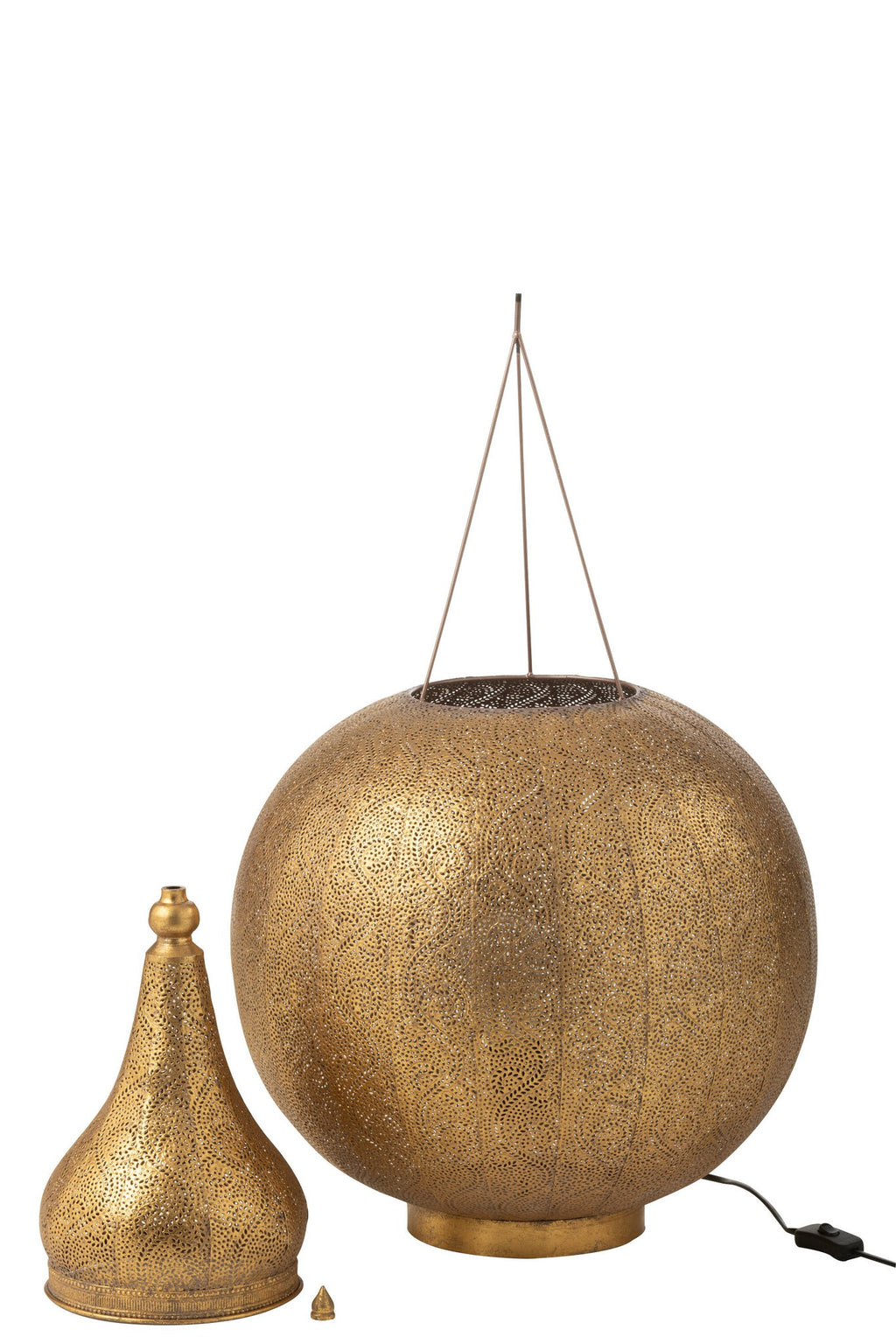 J-Line tafellamp Aladin goud large