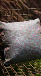 Handgeweven jacquard kussenhoes - Zijdekatoen