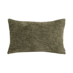 Coco Chenille kussen groen 30x50cm