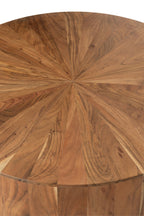 J-Line salontafel Rond - hout - naturel