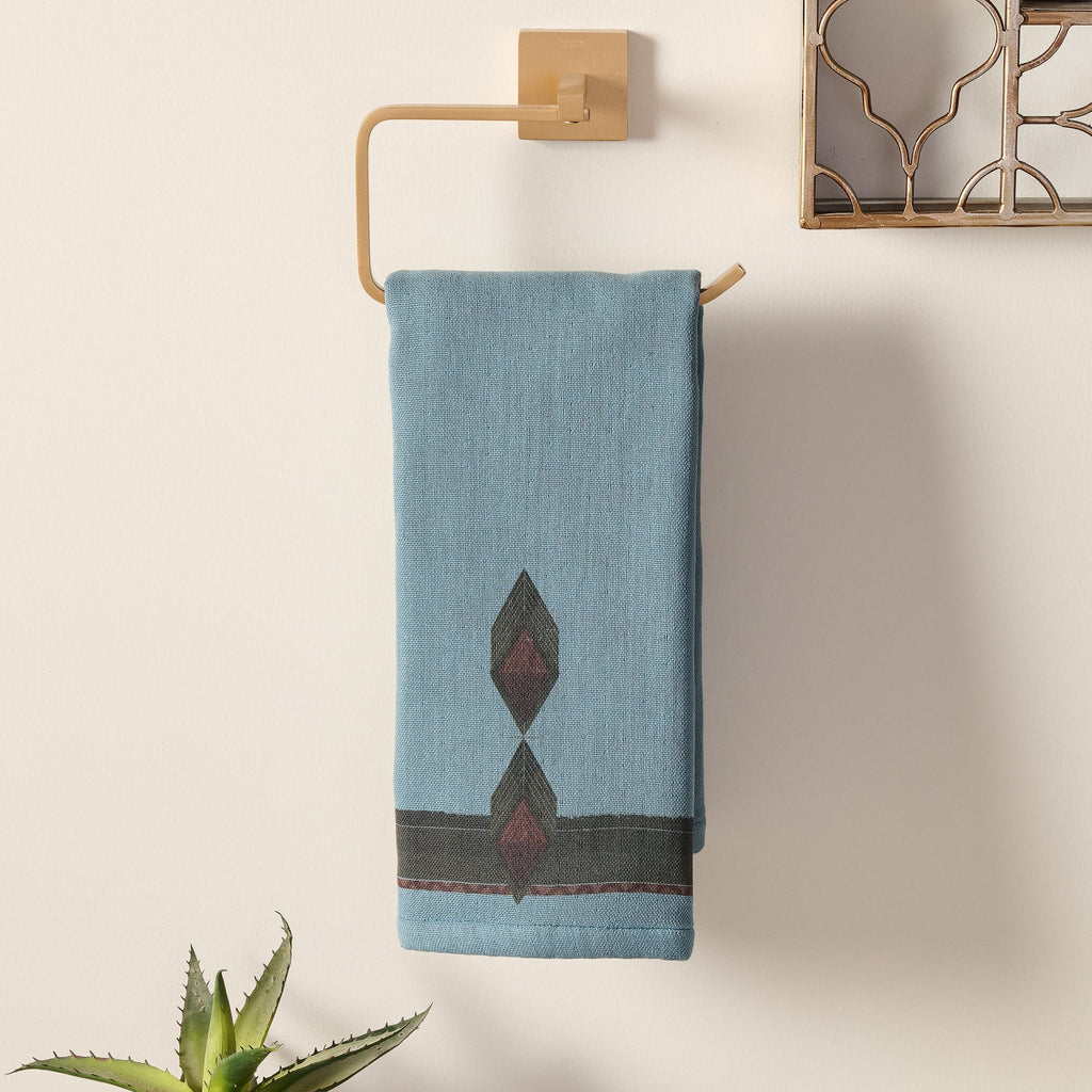 Hammam badstof katoenen handdoek - sneldrogend