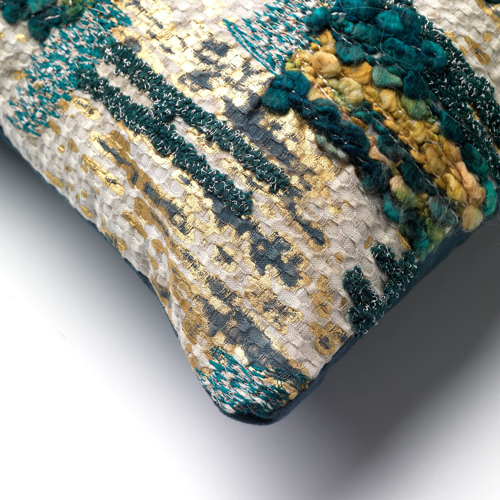 Darci | Kussen | 45x45 cm Insignia Blue | Blauw | Hoii | Met luxe binnenkussen