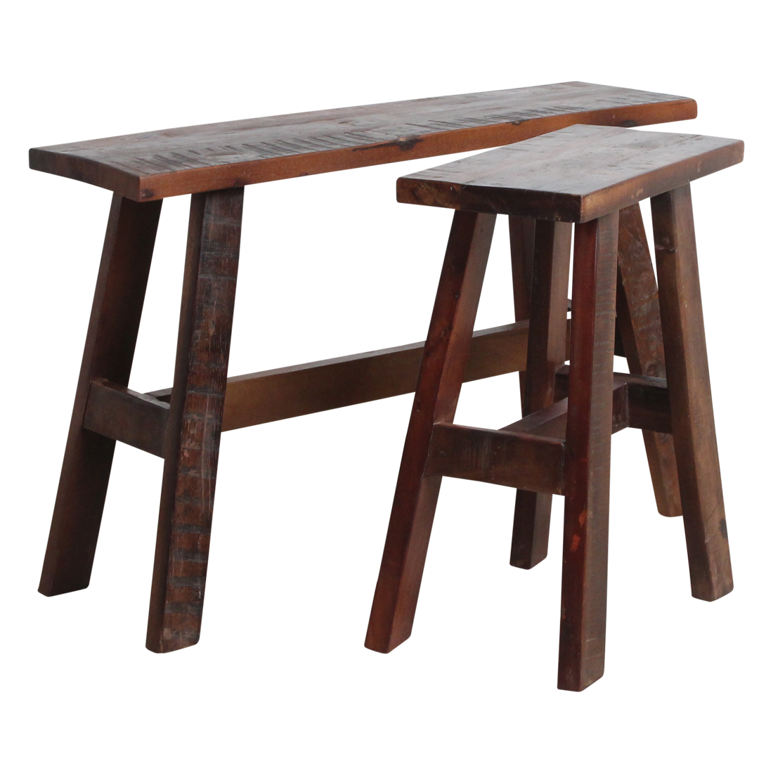 Factory houten bankje - 85x20x50 cm