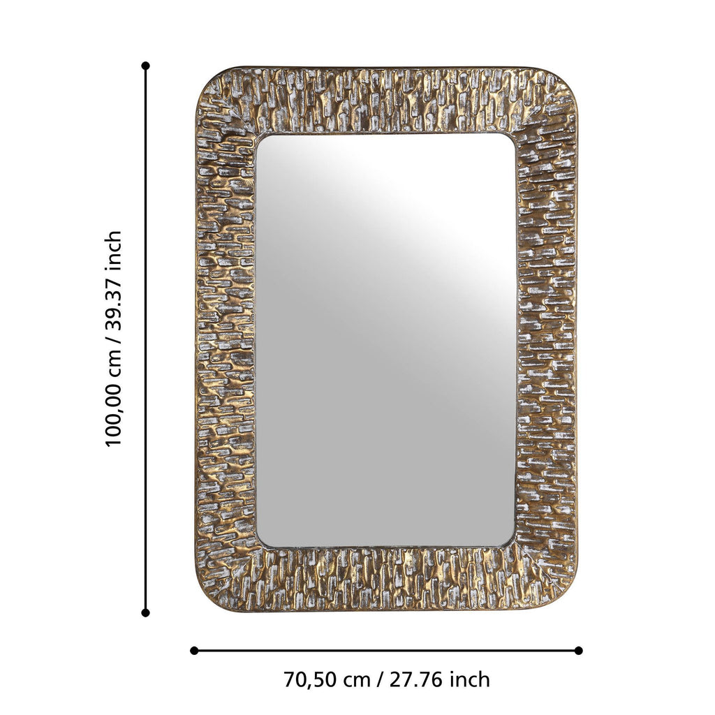 Spiegel Toamasina Goud 71x6x100 cm