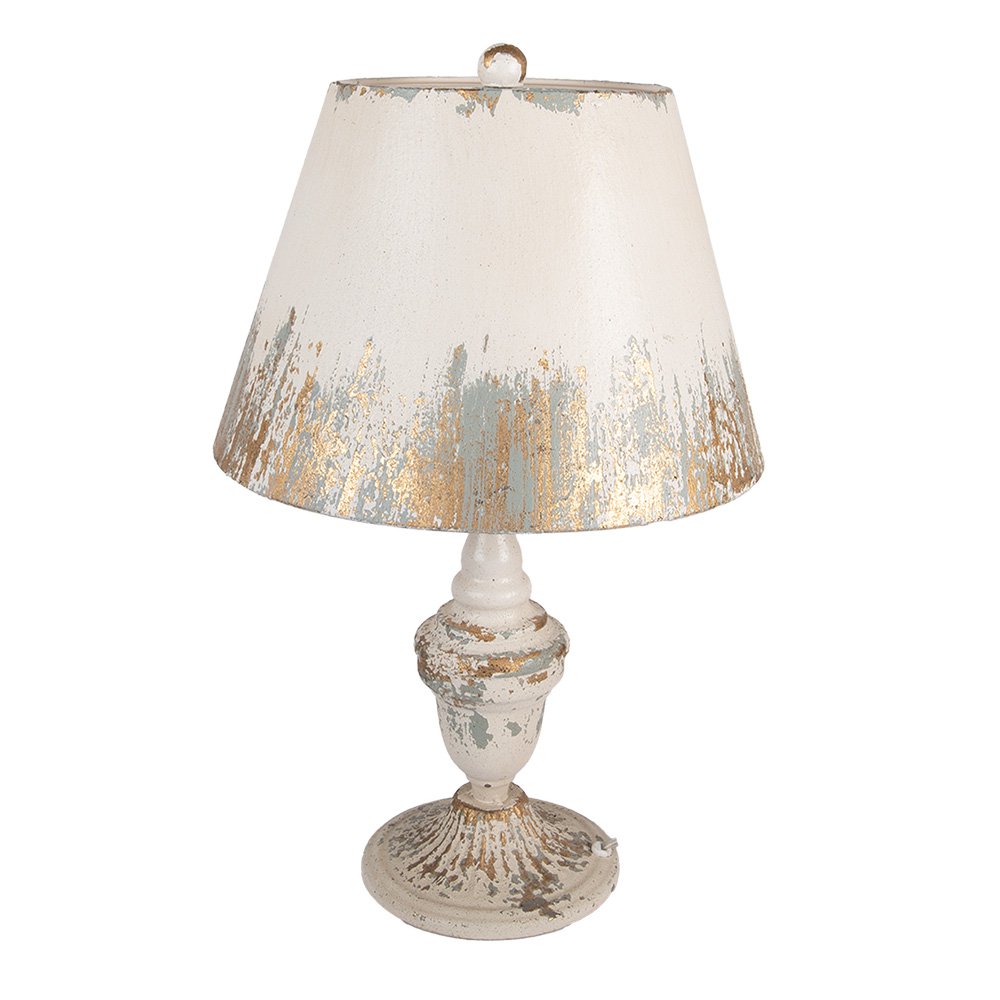 Tafellamp Ø 36x55 cm beige metaal