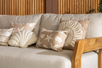 Nederlands decor orli - kussen 30x50 cm - puimsteen - beige