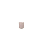 J-Line theelichthouder Mozaiek Recht - glas - roze