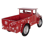 Kerstdecoratie Beeld Auto 42x18x19 cm Rood Metaal