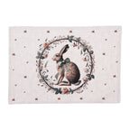 Placemats Set van 6 48x35 cm Beige Katoen