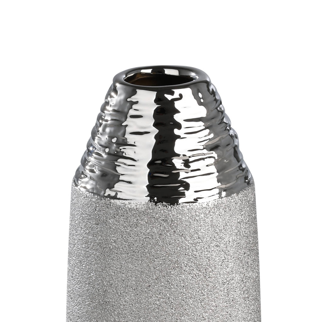Vaas Aramberri Zilver 11x30 cm
