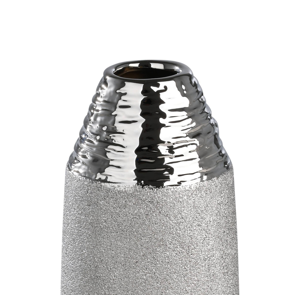 Vaas Aramberri Zilver 11x30 cm