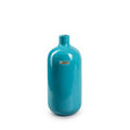 Zzing fles 'jody' blauw h25 d11 cm