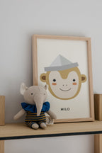 Gebreide speelgoed, babycadeau, olifantenpim