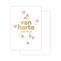 Zomer '26 minikaartjes - 20 stuks - van harte